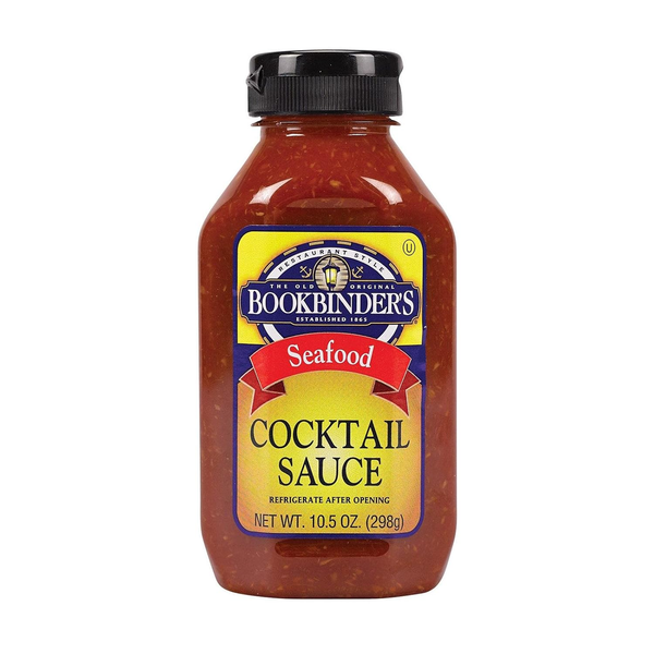 Bookbinder's Seafood Cocktail Sauce 10.5 oz - horseradish tomato sauce