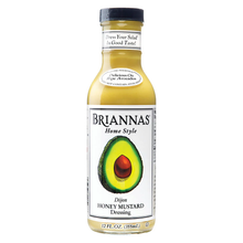 Briannas Dijon Honey Mustard Dressing 12 fl oz bottle