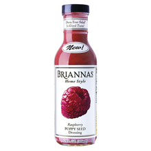 Briannas Raspberry Poppy Seed Dressing 12 fl oz bottle