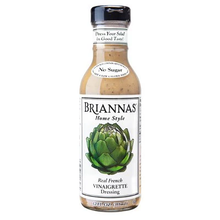 Briannas Real French Vinaigrette No Sugar Dressing 12 fl oz bottle