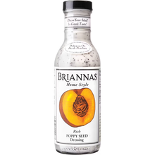 Briannas Rich Poppy Seed Dressing 12 fl oz bottle