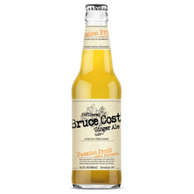 Bruce Cost Ginger Ale Passion Fruit with Turmeric, Craft Sparkling Ginger Beverage, 12 fl oz - Real Prime Deals