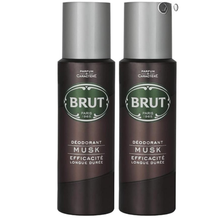 Brut Musk X 2 Deodorant Spray (Each 200Ml) Pack Of 2
