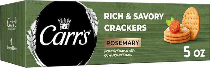 Carr's Rosemary Crackers 5 oz - rich savory crackers