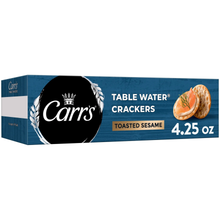 Carr's Table Water Toasted Sesame Crackers 4.25 oz