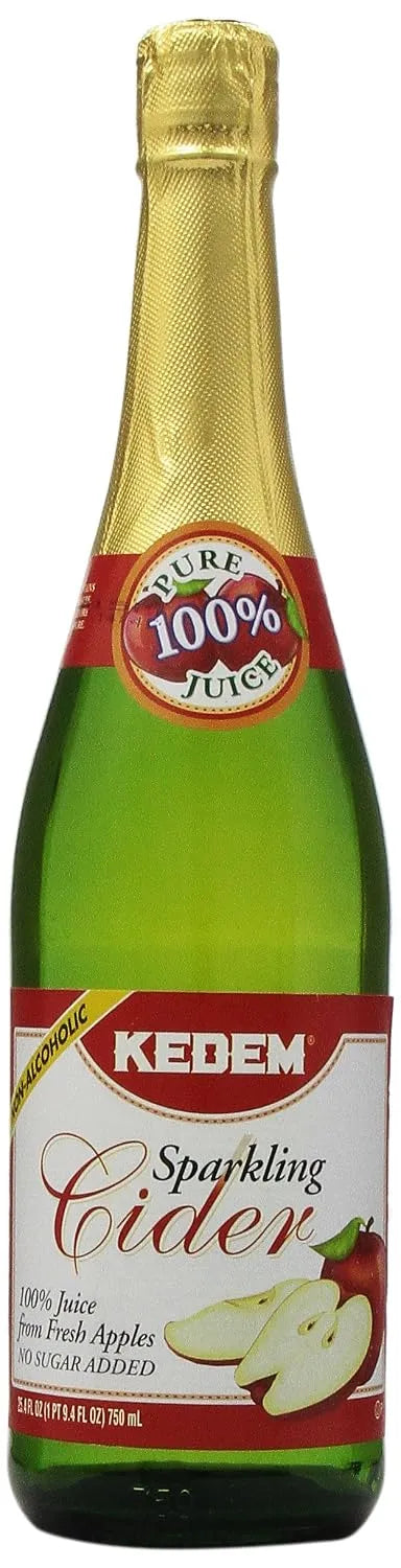 Kedem Sparkling Cider Non-Alcoholic 25.4 fl oz Bottle