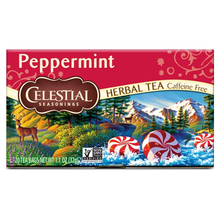 Celestial Seasonings Peppermint caffeine-free herbal tea, 20 tea bags, 1.1 oz