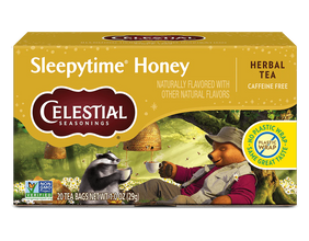 Celestial Seasonings Sleepytime Honey caffeine-free herbal tea, 20 tea bags, 1 oz