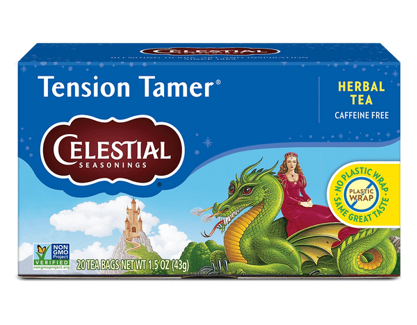 Celestial Seasonings Tension Tamer caffeine-free herbal tea, 20 tea bags, 1.5 oz