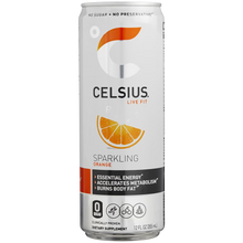 CELSIUS Sparkling Orange energy drink, 12 fl oz can