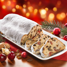 Kuchenmeister Classic Stollen, 26.4 oz – Traditional German Christmas Fruit Cake with Raisins and Almonds – Authentic Holiday Loaf Imported from Germany