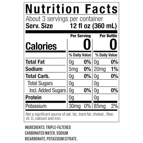 Polar Beverages Club Soda, 33.8 Fluid Ounce ( Pack of 6 )