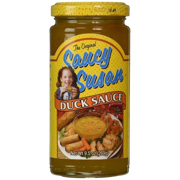 Saucy Susan Peking Duck Sauce – Sweet & Savory Glaze and Dip for Poultry, Pork, Seafood & Stir-Fry – 9.5 oz Jar