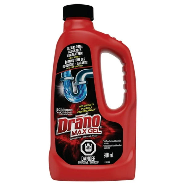 Drano Max Gel Clog Remover 30.4 oz (900 mL) bottle