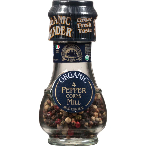 Drogheria & Alimentari Organic 4 Peppercorns Mill 1.24 oz