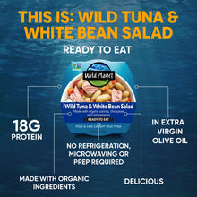 Wild Planet Wild Tuna & White Bean Salad, 5.6 oz - nutrition facts