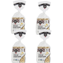 Sigdal Bakeri Gluten Free Everything Norwegian Crispbread | Baked with Garlic & Onion | Non GMO, Vegan, Sugar Free, High Fiber, Low Carbs, High Protein | 8.29 oz (235g) (Pack of 4)