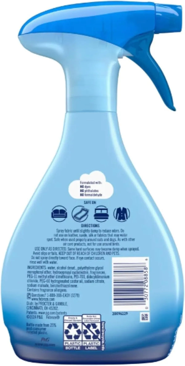 Febreze Fabric Refresher Extra Strength Original 14.8 fl oz - spray bottle front label