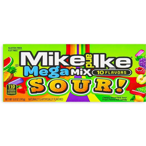 Mike & Ike, Mega Mix Sour, 5 Ounce