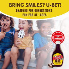 Kids enjoying ice cream with Fox's U-Bet chocolate syrup, kid-approved treat for all ages