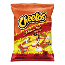 Cheetos Flamin' Hot Crunchy Snacks 2 oz - spicy individual snack bag