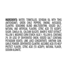 Herdez Guacamole Salsa Medium jar side view