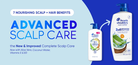 Head & Shoulders Advanced Scalp Care 40 fl oz pump bottle
