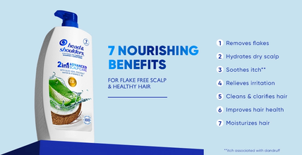Head & Shoulders Advanced Scalp Care seven nourishing scalp and hair benefits