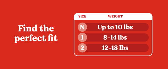 Huggies Little Snugglers Plus diaper size guide newborn to size 2