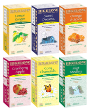 Bigelow Herbal Tea Assortment, Caffeine Free, 168 Tea Bags (6 Flavors × 28 Each) - Real Prime Deals