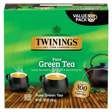 Twinings Pure Green Tea, 100 Tea Bags Value Pack, 7.05 oz