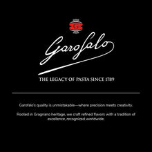 Garofalo pasta logo — legacy of premium Italian pasta since 1789, crafted with Gragnano heritage
