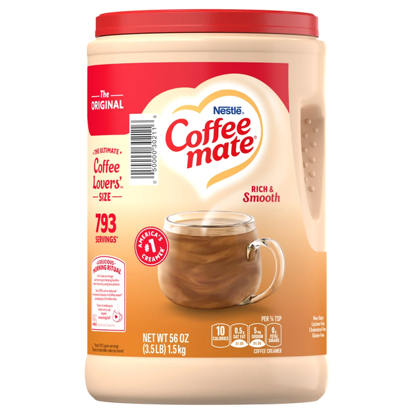 Nestlé Coffee mate Original Powder Coffee Creamer, 56 oz (3.5 LB) — 793 Servings