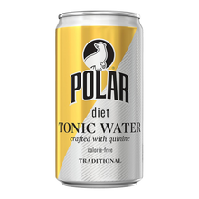 Polar Diet Tonic Water Traditional, Calorie-Free, Crafted with Quinine, 7.5 fl oz Cans