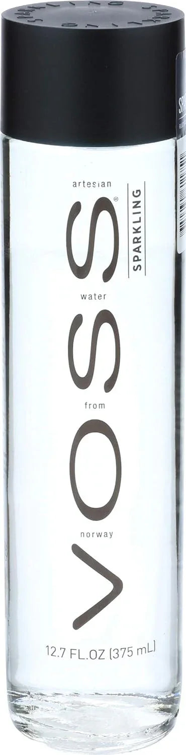 VOSS Sparkling Artesian Water 12.7 fl oz Glass Bottle | Single & Pack