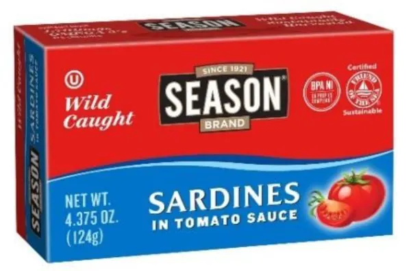 Sardines Season en sauce tomate – 124 g