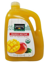 Langers Organic Mango Nectar, 1 Gallon (128 fl oz / 3.78L) - Real Prime Deals