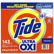 Tide with Ultra OXI Powder Detergent Original 225 oz 14 lb 143 Loads