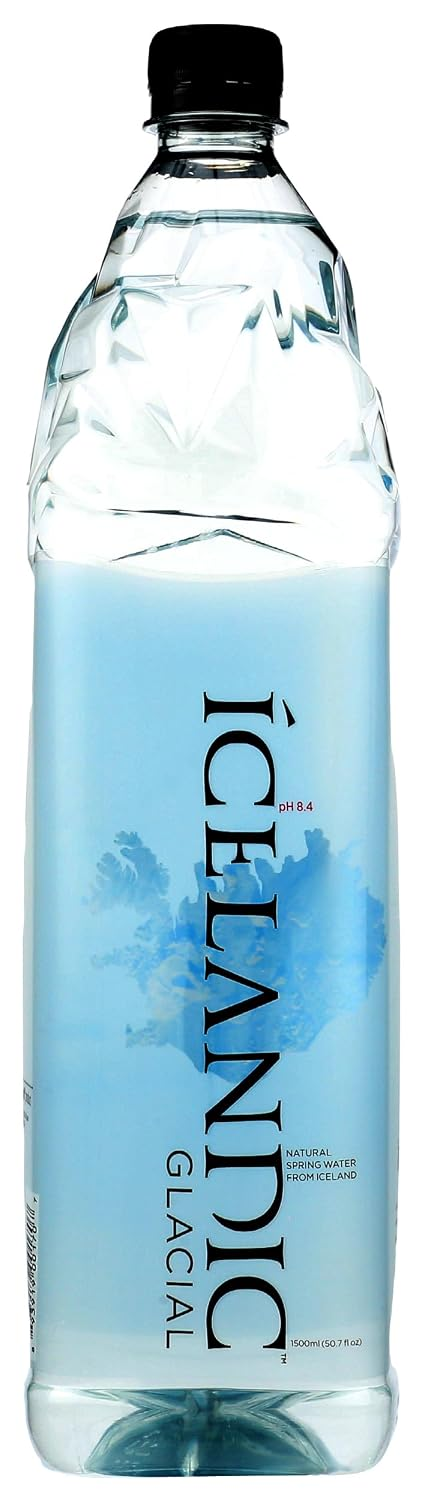 Icelandic Glacial Natural Spring Water 1500ml (50.7 fl oz) — pH 8.4