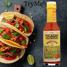 TryMe Yucatan Sunshine Habanero Pepper Sauce, 5 fl oz Glass Bottle