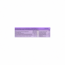 Milka chocolate nutrition facts label showing energy, fat, sugar, carbs, protein, and salt per 100g and serving