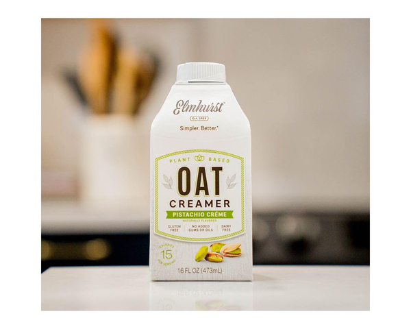 Elmhurst 1925 Oat Creamer Pistachio Crème – 16 oz
