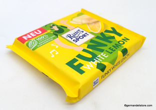 Ritter Sport Funky White Lemon Chocolate Bar – 100g
