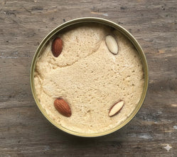 Macedonian Halva with Almonds 17.6 oz | Haitoglou Since 1924