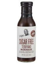G Hughes Sugar Free Teriyaki Marinade, 13 oz (367g), Gluten Free, Keto, Award Winning