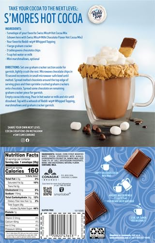 Swiss Miss Milk Chocolate Flavor Hot Cocoa Mix, 50 Servings