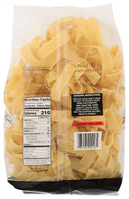No. 1-35 Pappardelle pasta, wide flat noodles, Italian imported, 8 min cook time, nutrition facts visible