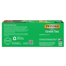Twinings Pure Green Tea, 100 Tea Bags Value Pack, 7.05 oz