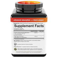 Turmeric supplement with black pepper for enhanced absorption, 70 servings, BioPerine® certified