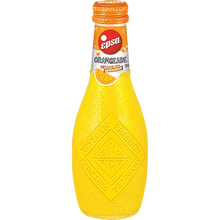 EPSA Orangeade gazeuse – Bouteilles en verre de 231 ml | Soda grec pétillant à l'orange